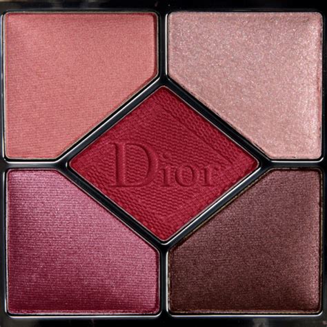 dior 5 couleurs rouge trafalgar|Dior couture color palette.